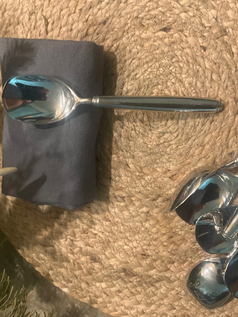 Oneida Obelus sugar /  spoon used RARE!